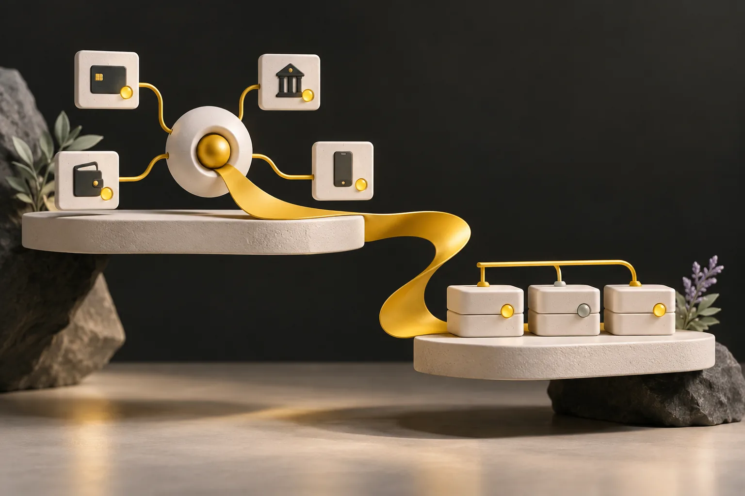 Payment Orchestration: wann eine gemeinsame Zahlungsschicht hilft Illustration zum Artikel: Payment Orchestration: wann eine gemeinsame Zahlungsschicht hilft