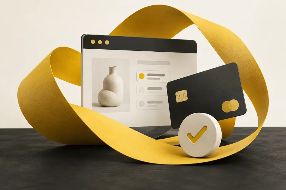 Checkout for nettbutikk: planlegg hele betalingsløpet Illustrasjon til artikkelen: Checkout for nettbutikk: planlegg hele betalingsløpet
